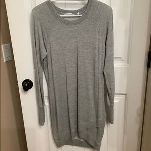 Athlete sweatshirt dress